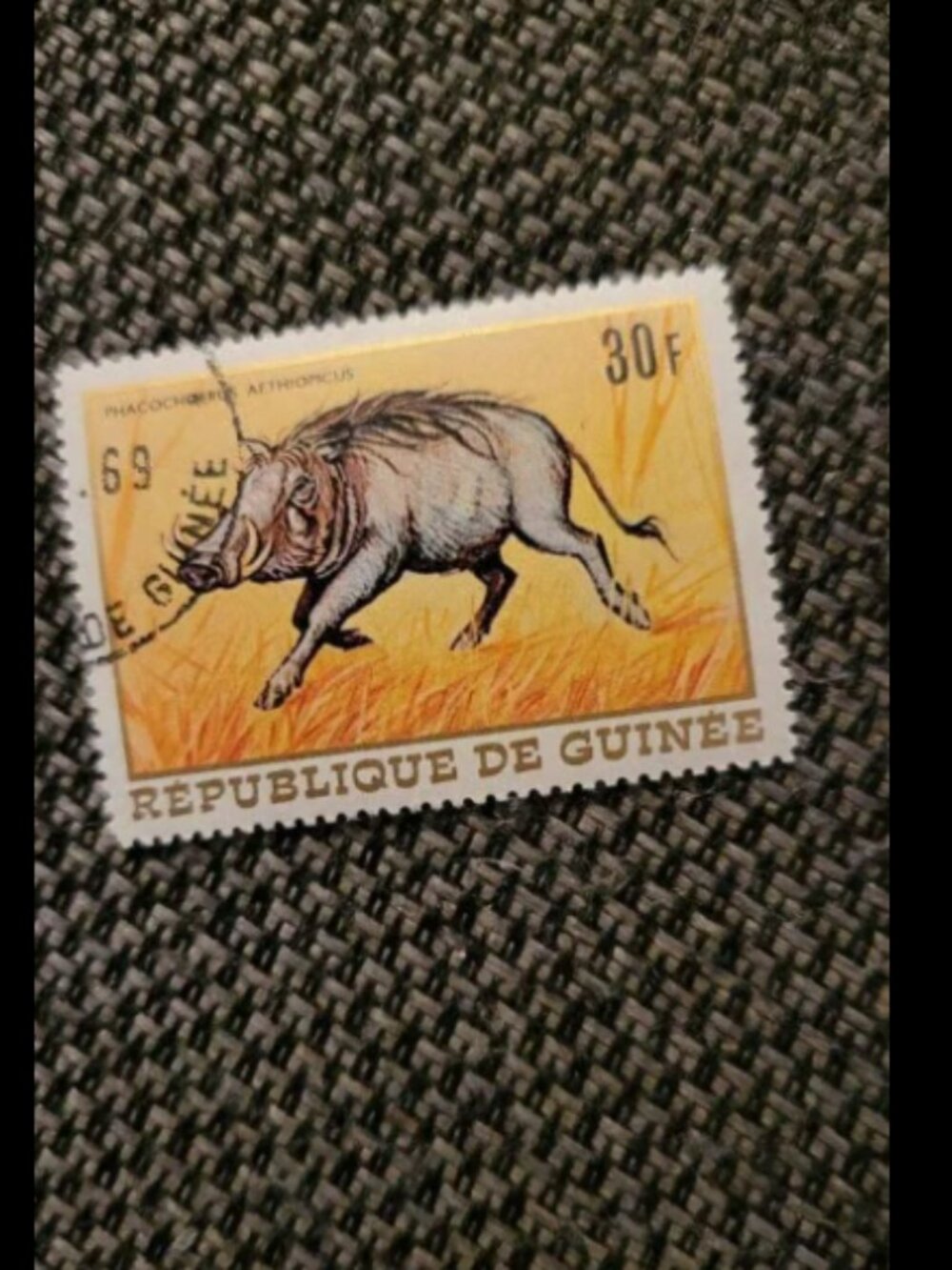 Republique de guinee collectible stamp
